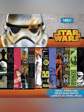5/$25 Sandylion Disney Star Wars 12x12 Mega Paper Pad - Scrapbook, Arts & Crafts